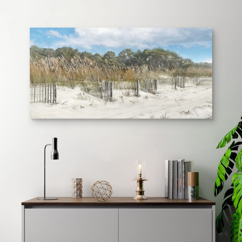 Along the Dunes by Studio Arts Canvas Art Print