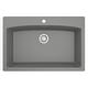 preview thumbnail 28 of 62, Karran Drop-In Quartz Single Bowl Kitchen Sink