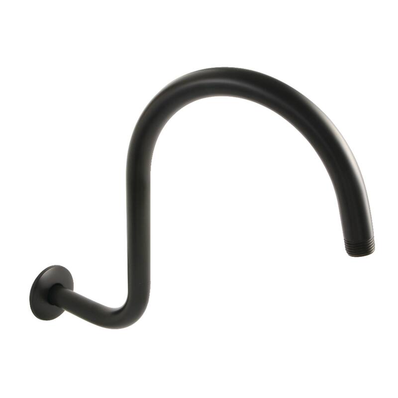 Kingston Brass Restoration 14-Inch Shower Arm with Flange