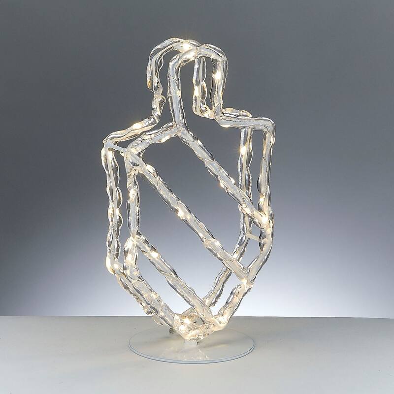 LED Lighted Twinkling Dreidel Hanukkah Decoration - 10"