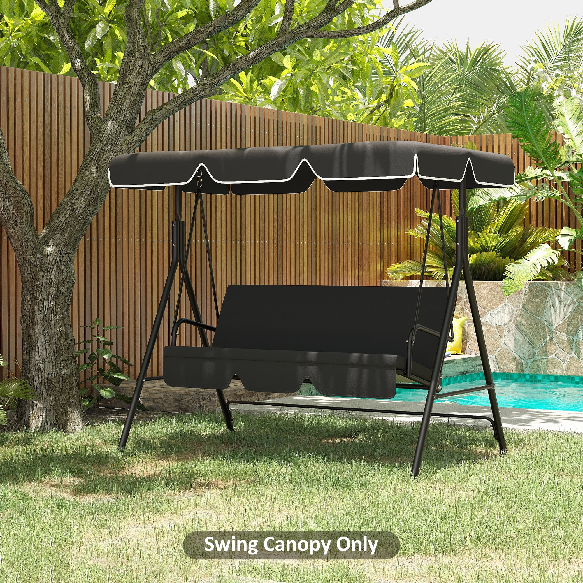 Porch swing seat fabric replacement clearance