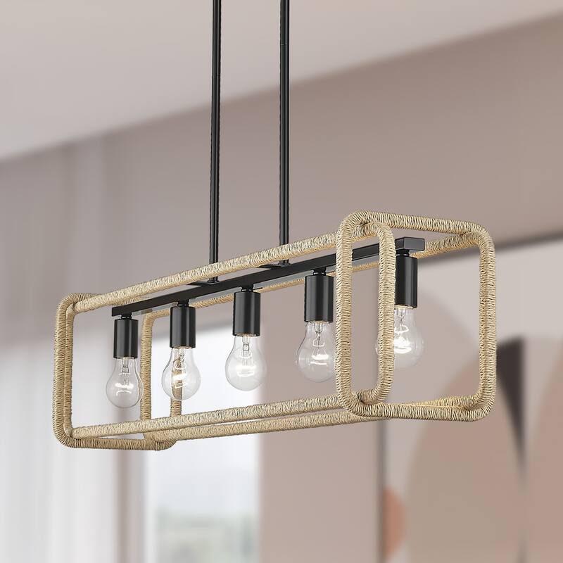 Camden 41.125" Wide 5-Light Linear Pendant