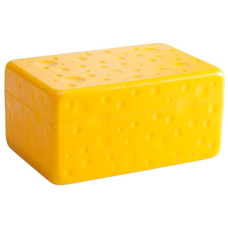 Hutzler Cheese Saver Storage Containers, Set of 2, Good for Soft or Hard Cheeses