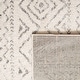 preview thumbnail 3 of 1, SAFAVIEH Tulum Shima Moroccan Boho Distressed Rug - Ivory/Grey - 5' 3" x 7' 6"