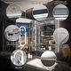 preview thumbnail 62 of 79, Modland 24"-42W x 36"H LED Medicine Cabinet Mirror with USB Charging,5x Makeup Mirror