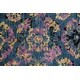preview thumbnail 8 of 13, Wool/ Silk Artistic Modern Abstract Area Rug Handmade Oriental Carpet - 6'0" x 6'1" Round