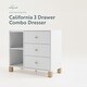 preview thumbnail 23 of 30, Storkcraft California 3 Drawer Combo Dresser