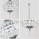 preview thumbnail 12 of 18, Bella Depot 11" Modern Crystal Dimmable Chandelier Luxuruy Lantern Pendant Light for Living Room Kitchen Island Hallway