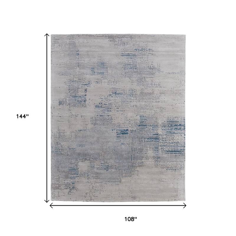 HomeRoots Abstract Bohemian Rectangle Area Rug