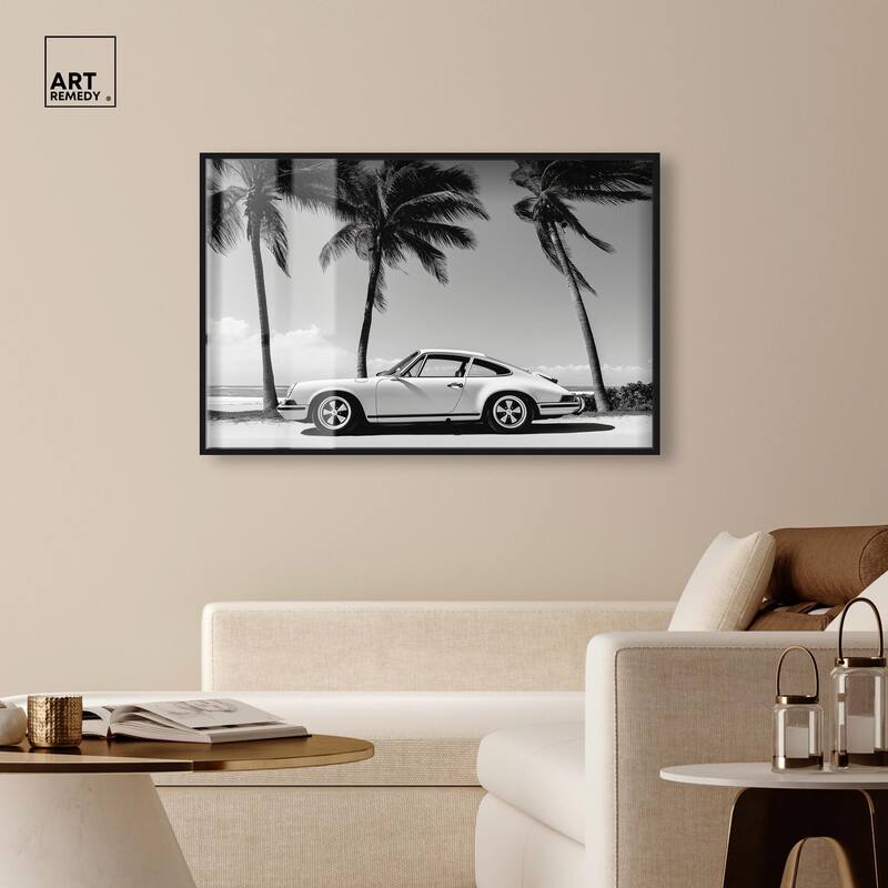 Analog Vintage Car Shadowbox by Art Remedy