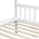 preview thumbnail 27 of 41, Twin Rubber Wood Bunk Bed with Trundle, Convertible into 2 Twin Size Beds, Twin Size Bunk Bed with Ladder and Safety Guardrails