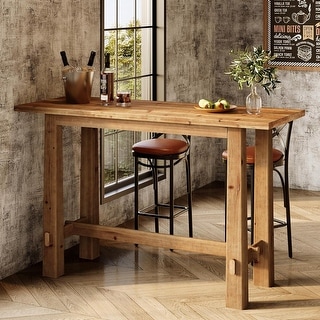 Solid Wood Bar Table, 63