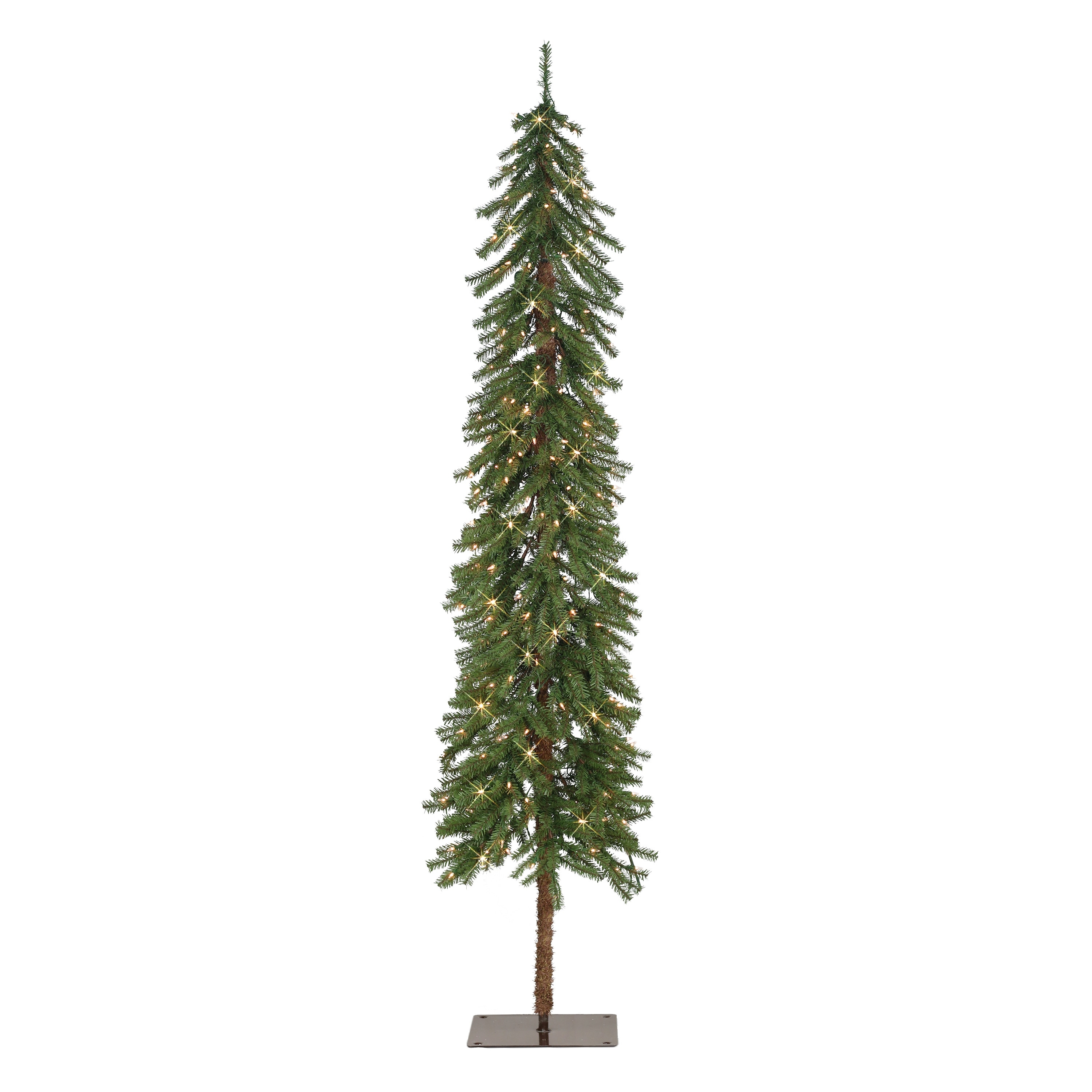 Puleo International 7 ft. Pre-Lit Alpine Artificial Tree