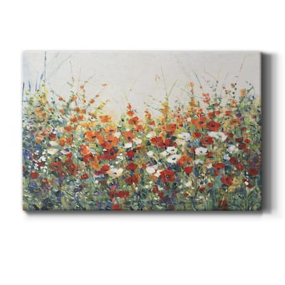 Garden in Bloom I Premium Gallery Wrapped Canvas - Ready to Hang