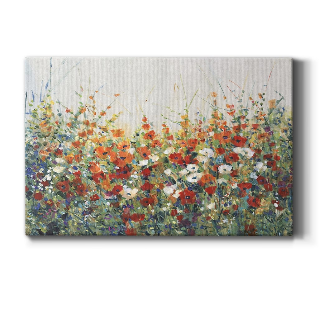 Garden in Bloom I Premium Gallery Wrapped Canvas - Ready to Hang