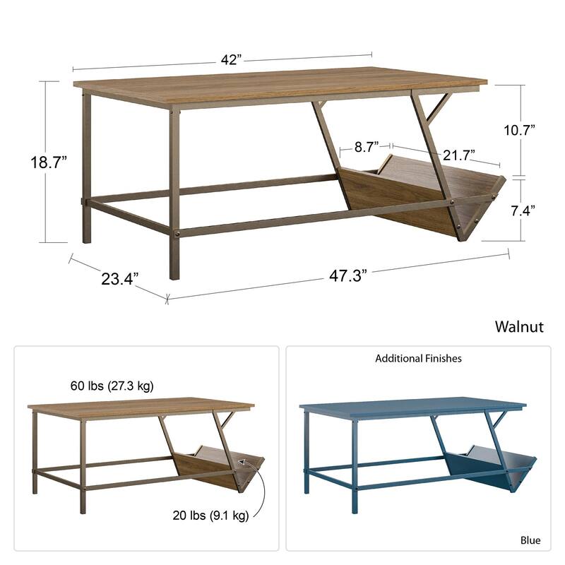 The Novogratz Regal Coffee Table