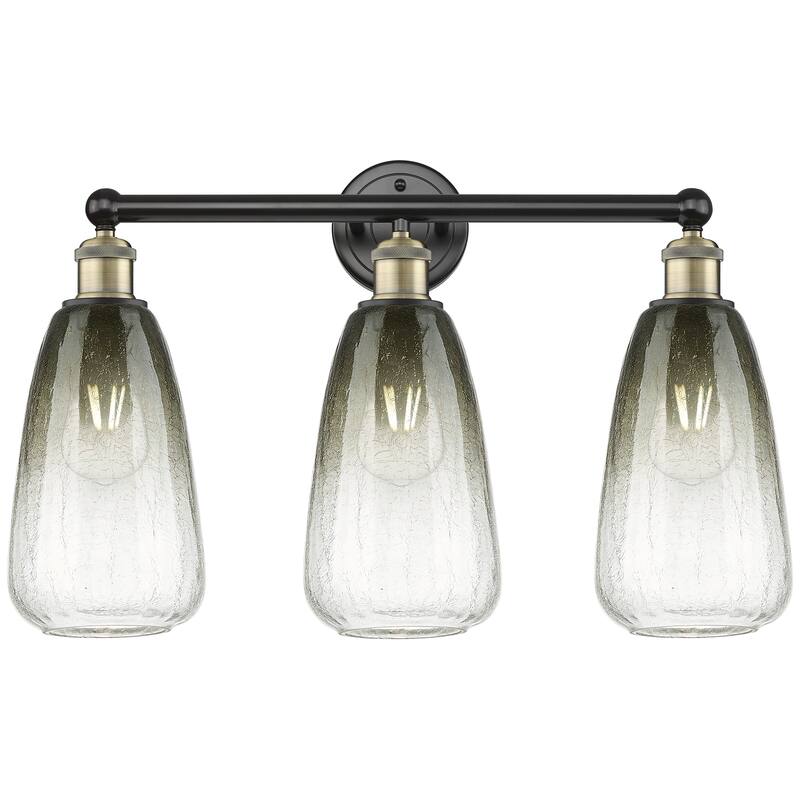 Innovations Lighting Endless Possibilities Edison - Brookhaven Almond - 3 Light 24" Bath Vanity Light