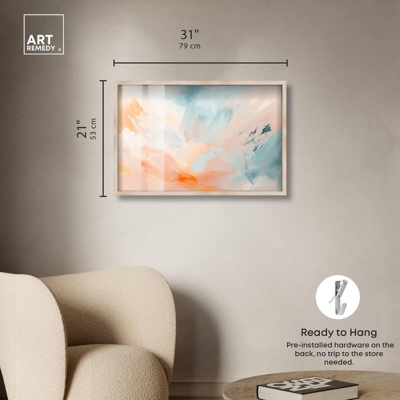 Sunrise Palette I Shadowbox by Art Remedy