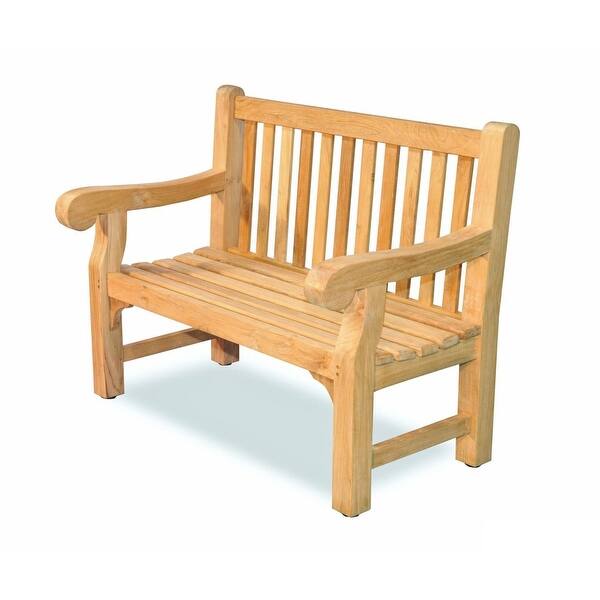 Shop 48 Natural Teak Outdoor Patio Hyde Park Inspired Wooden