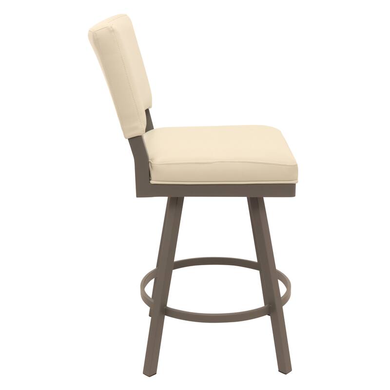 Tempo Furniture Emerson Swivel 26" Counterstool w/ Fully Welded Metal Frame (Commercial Grade) by Furnish Theory (Var. Colors)