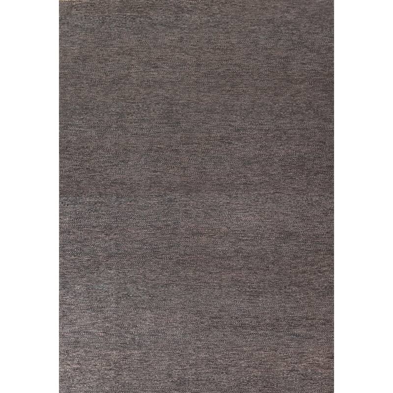 Gabbeh Modern Area Rug Hand-Knotted Wool Carpet - 9'0" X 12'3"