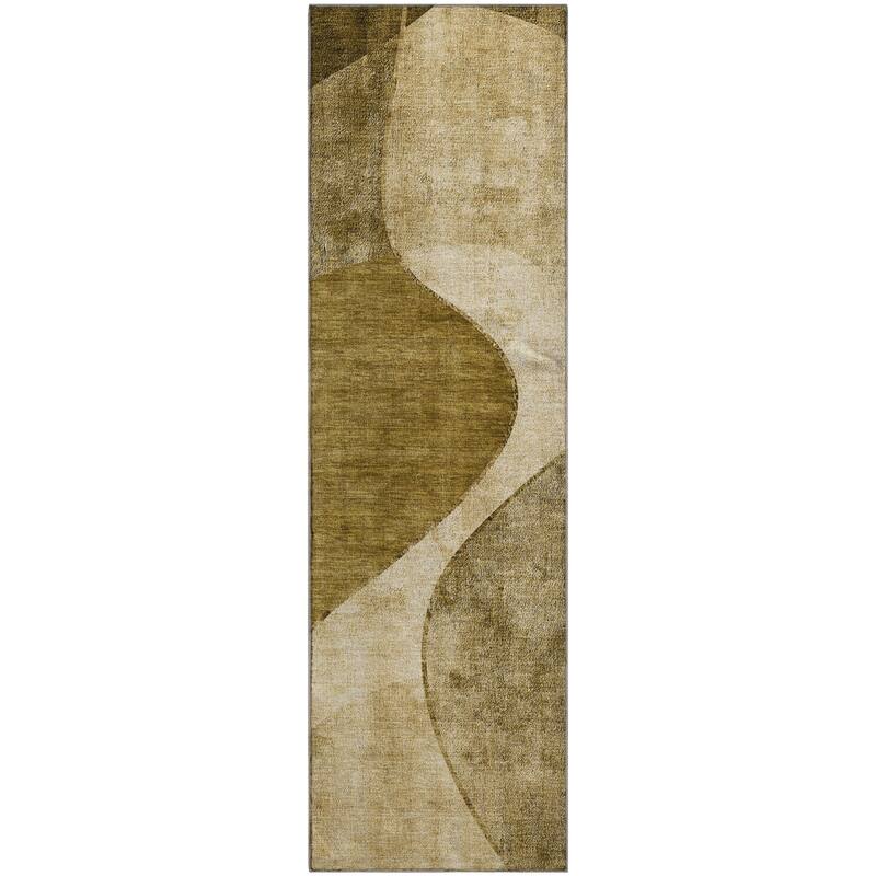 Premium Washable Super Soft Abstract Glam Mayfield Rug