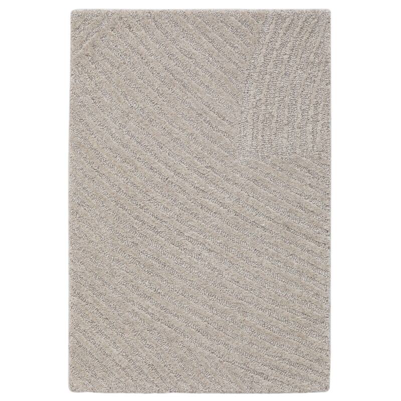 Terra by Obeetee Jaipur Dune Natural Rug - Natural/Criss Cross - 2' x 3'