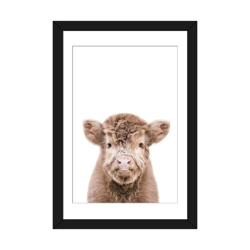 iCanvas "Highland Cow" by Tiny Treasure Prints
