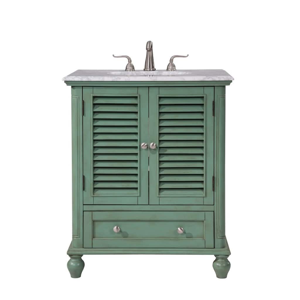 Elegant Lighting VF30530VM Rhodes 30" Free Standing Single Basin