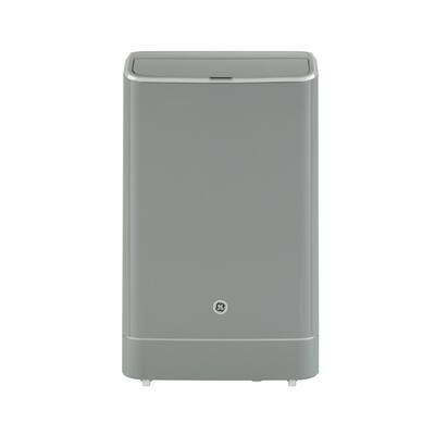 GE 10,500 BTU Smart Portable Air Conditioner with Dehumidifier and Remote, Grey - Refurbished