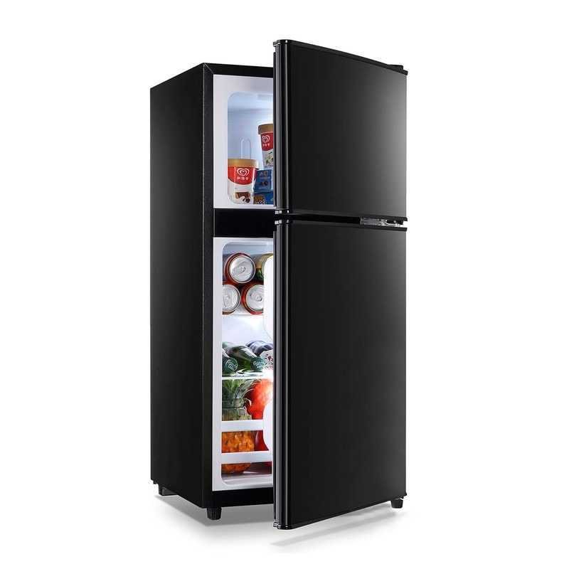 Newair 5 Cu. Ft. Mini Deep Chest Freezer and Refrigerator in Black