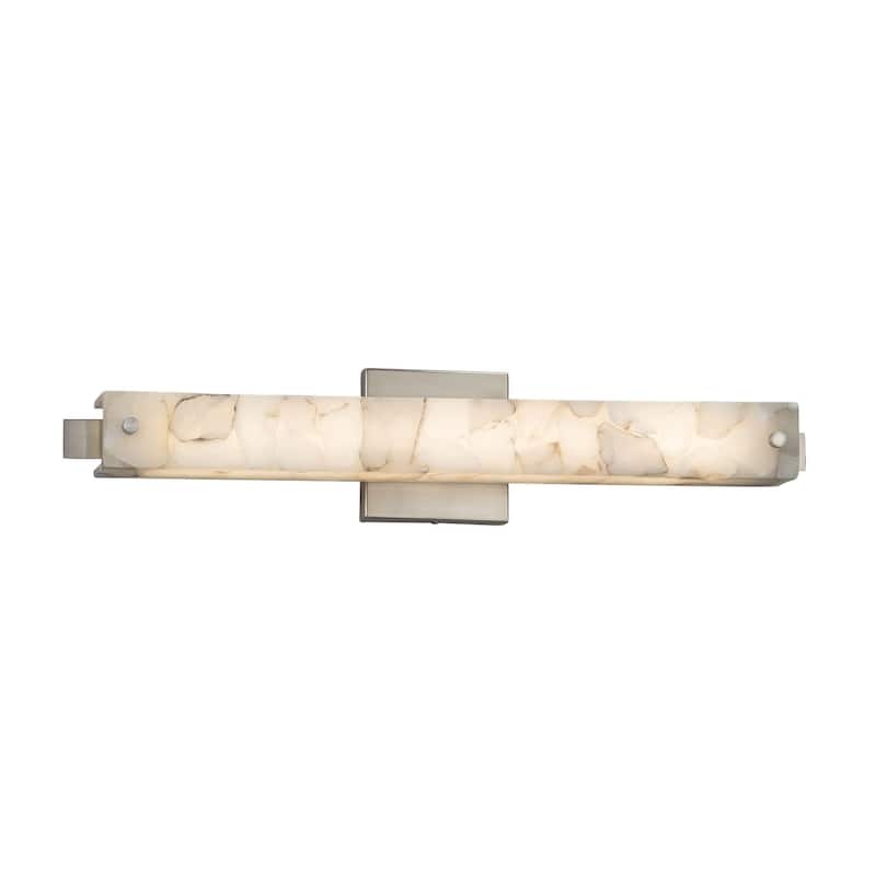 Alabaster Rocks Edge 23-inch Brushed Nickel ADA Wall/ Bath Bar