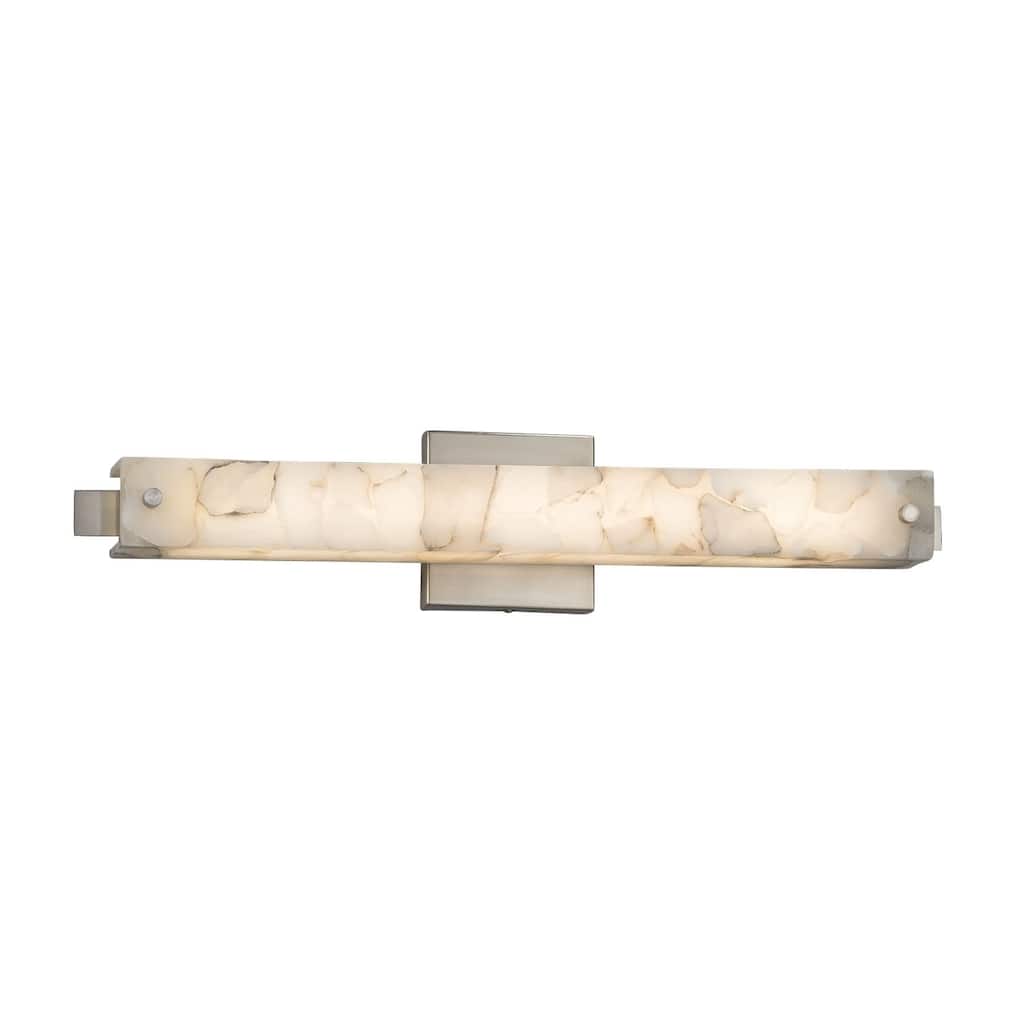 Alabaster Rocks Edge 23-inch Brushed Nickel ADA Wall/ Bath Bar