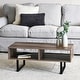 preview thumbnail 22 of 26, Household Essentials Rectangular TV Stand Coffee Table and Storage - 15.8"L x 39.4"W x 15.8"H
