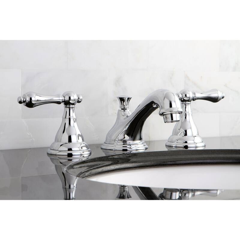 Kingston Brass Royale Widespread Bathroom Faucet with Pop-Up Drain