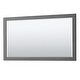 preview thumbnail 9 of 25, Avery 60-inch Single Vanity, Marble Top, Square Sink, 58-inch Mirror