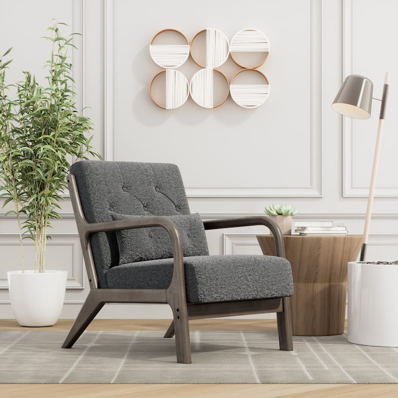Corvus Zelda Lounge Accent Chair with Arms