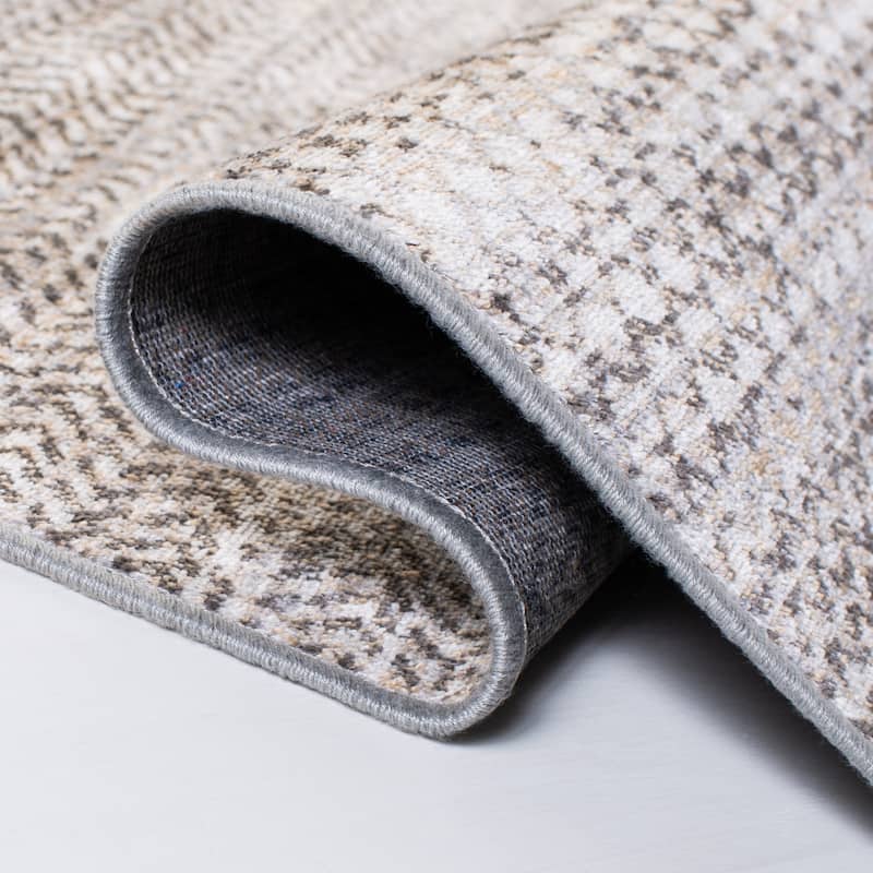 SAFAVIEH Atlas Blodwin Modern Distressed Viscose Rug