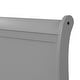 preview thumbnail 49 of 59, Furniture of America Mayday Modern Solid Wood 2-Piece Sleigh Bedroom Set