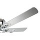 preview thumbnail 34 of 61, Bella Depot 52" Modern Reversible Crystal Ceiling Fan with Remote Control and Light Kit