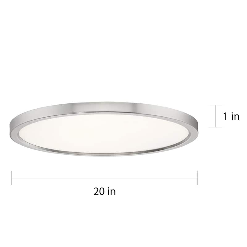 Porch & Den Ashurst Aluminum Flush Mount
