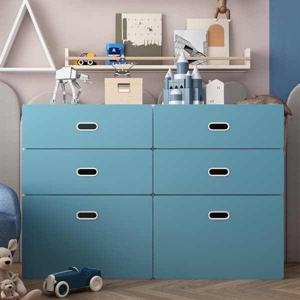 6Drawer Dresser Blue Dresser Nursery Dresser Storage Organizer Cabinet - Bed Bath & Beyond - 37773541 6Drawer Dresser Blue Dresser Nursery Dresser Storage Organizer Cabinet - Bed Bath & Beyond - 37773541