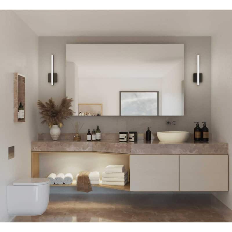 Progress Lighting P710110-CS Phase 4 LED Bathroom Sconce