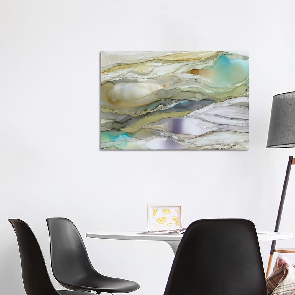 iCanvas "Marbled Glass III" by Carol Robinson Canvas Print