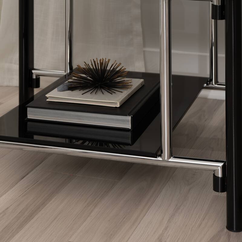 Jackie Black End Side Table