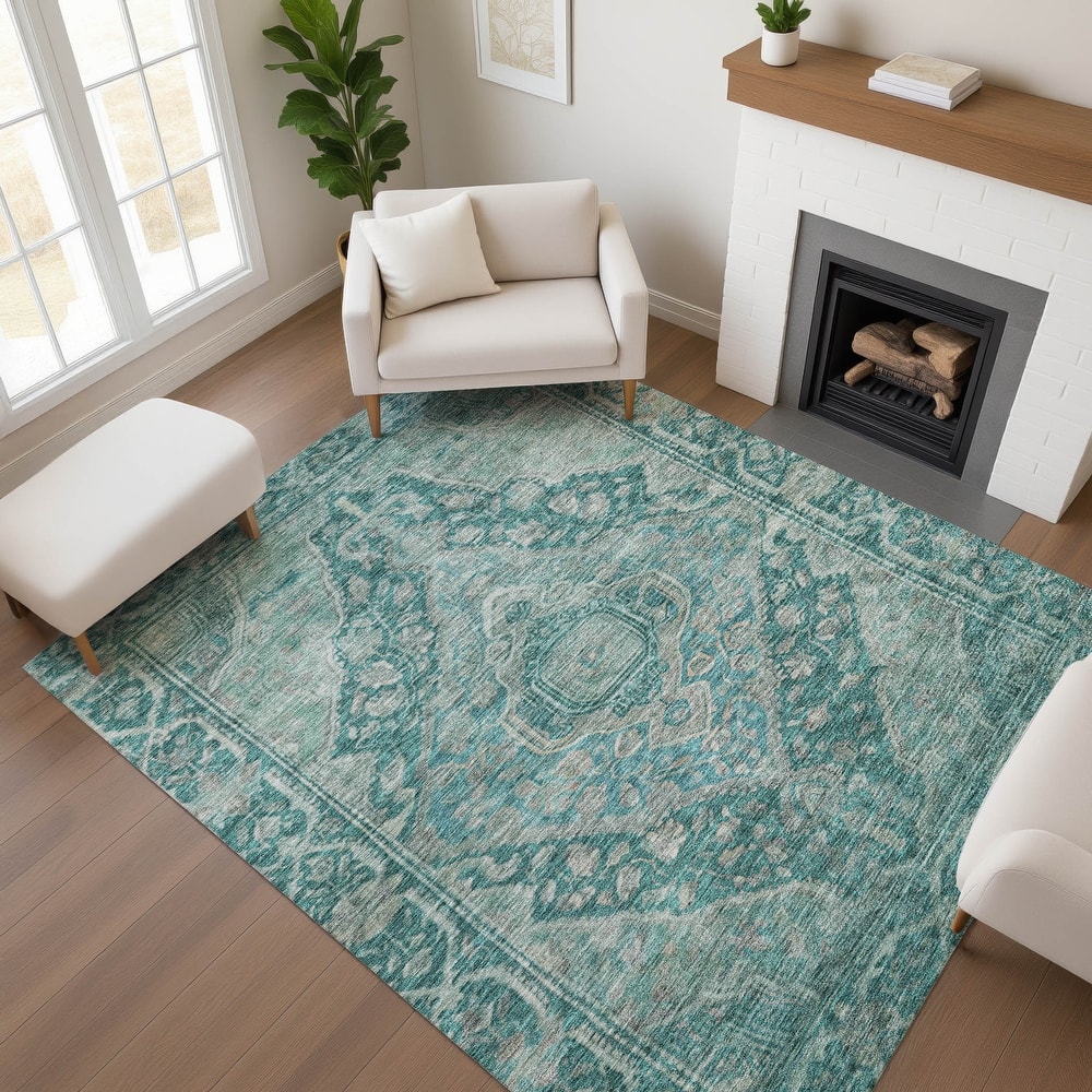 Premium Washable Super Soft Traditonal Marcus Mayfield Rug