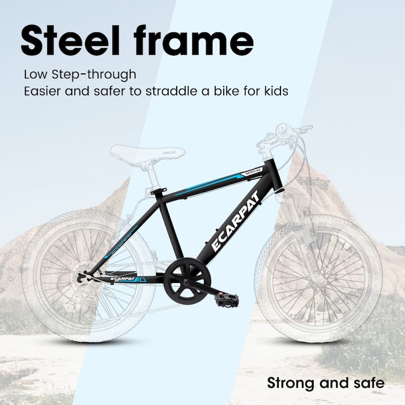 20 in Kids Montain Bike Gear Shimano 7 Speed Bike for Boys and Girls