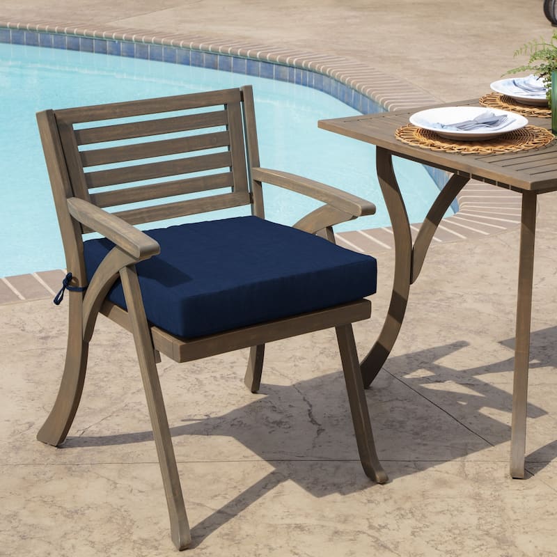 ARDEN Leala Texture Outdoor 21 x 21 in. Seat Cushion