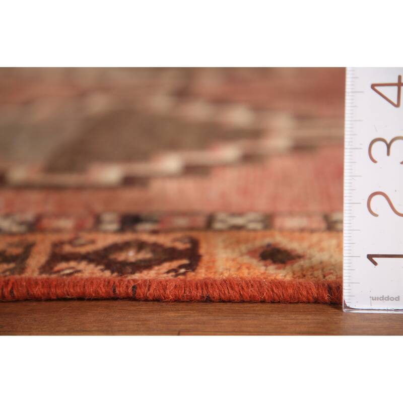 Vegetable Dye Lori Persian Antique Area Rug Handmade Wool Carpet - 3'10"x 6'10"