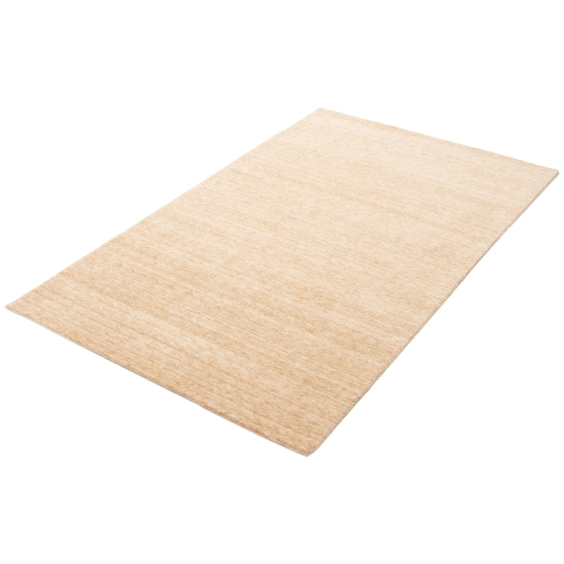 ECARPETGALLERY Hand Loomed Kashkuli Gabbeh Beige Wool Rug - 5' 1" x 8'